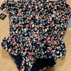 This is a brand new one piece bathing suit